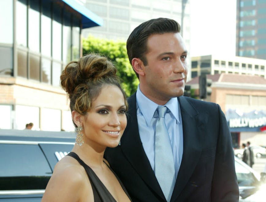 Jennifer Lopez e Ben Affleck ai tempi del loro primo fidanzamento negli anni 2000