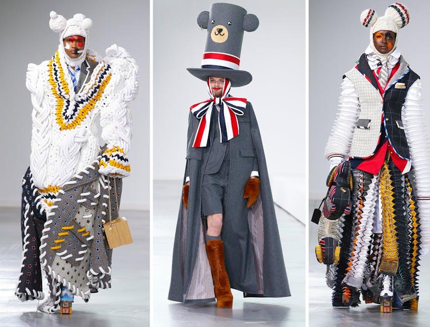 Thom Browne la sfilata uomo e donna Autunno Inverno 2022-23