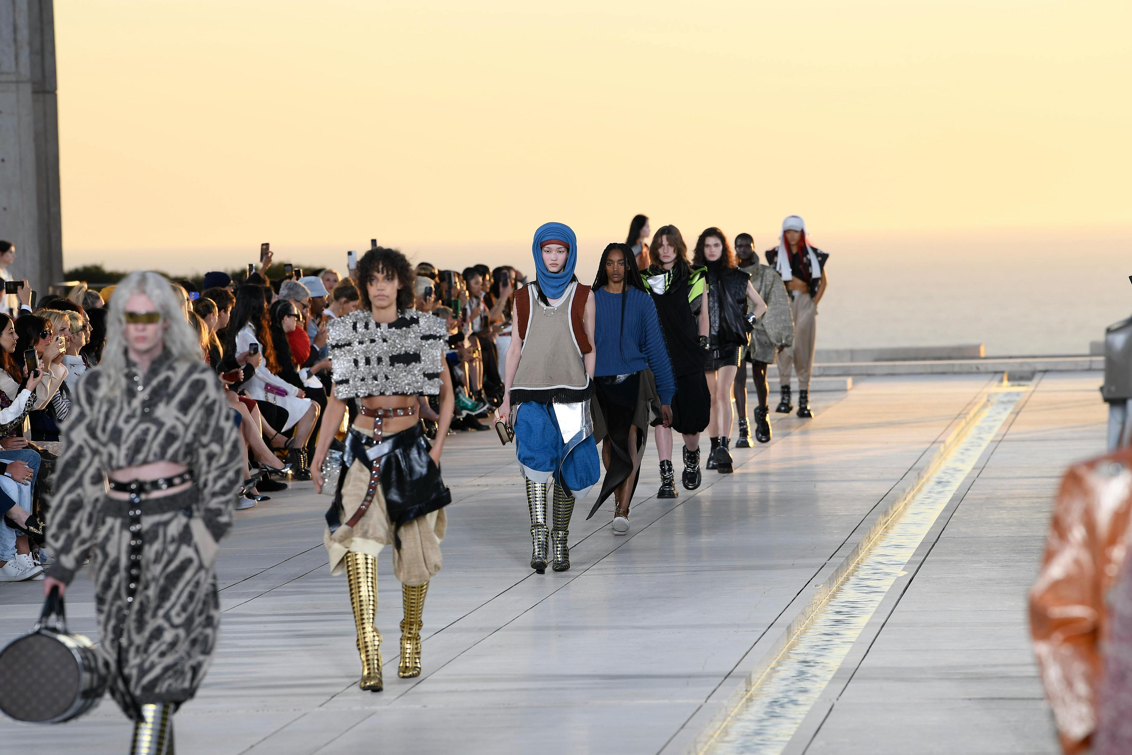 Louis Vuitton la sfilata Cruise 2023 a San Diego