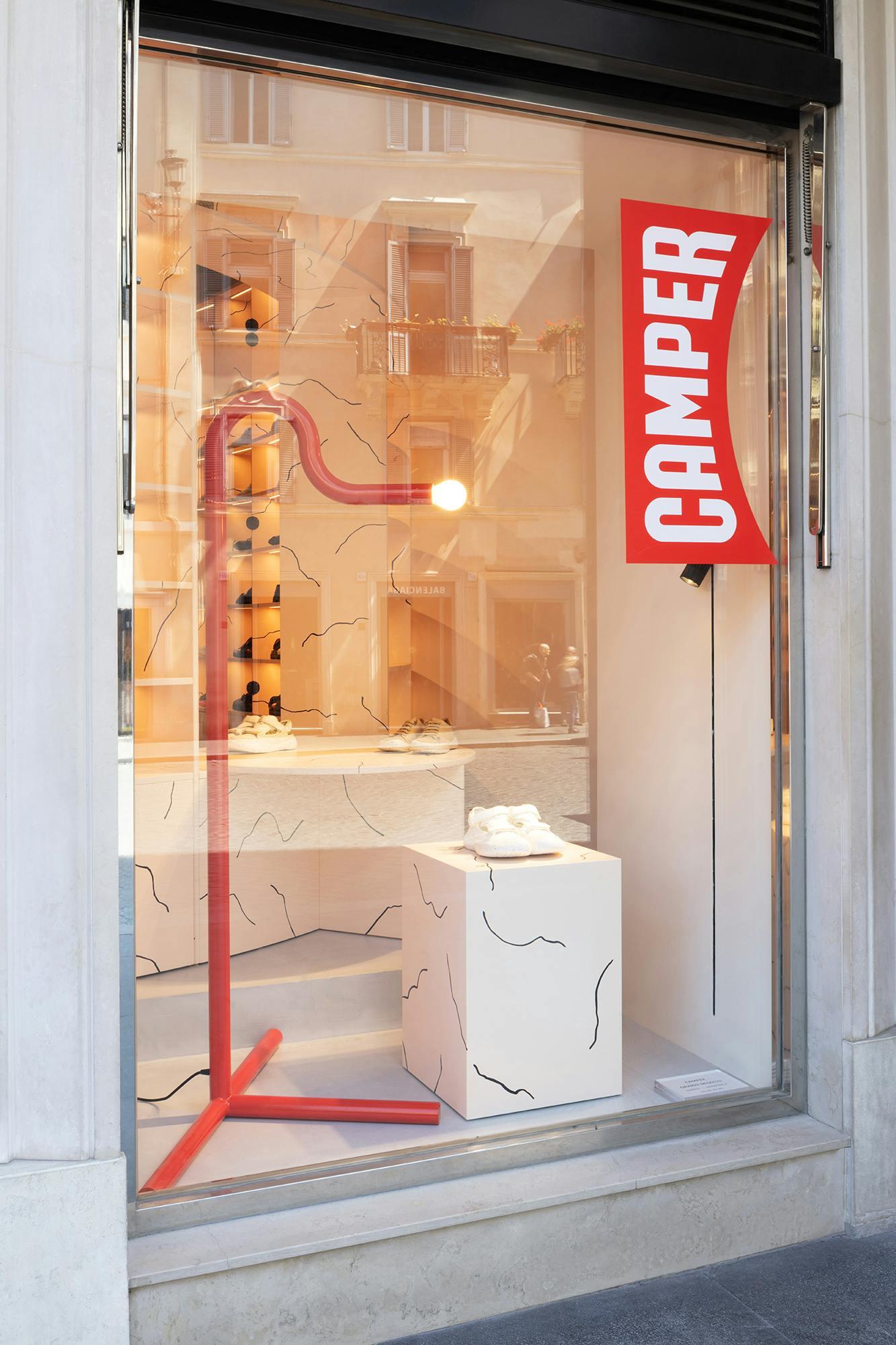 Il nuovo store Camper in Piazza di Spagna 28 a Roma