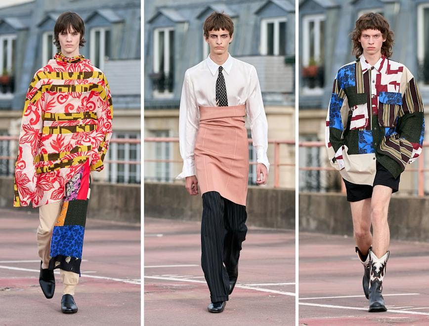 Dries Van Noten la sfilata uomo primavera estate 2023 