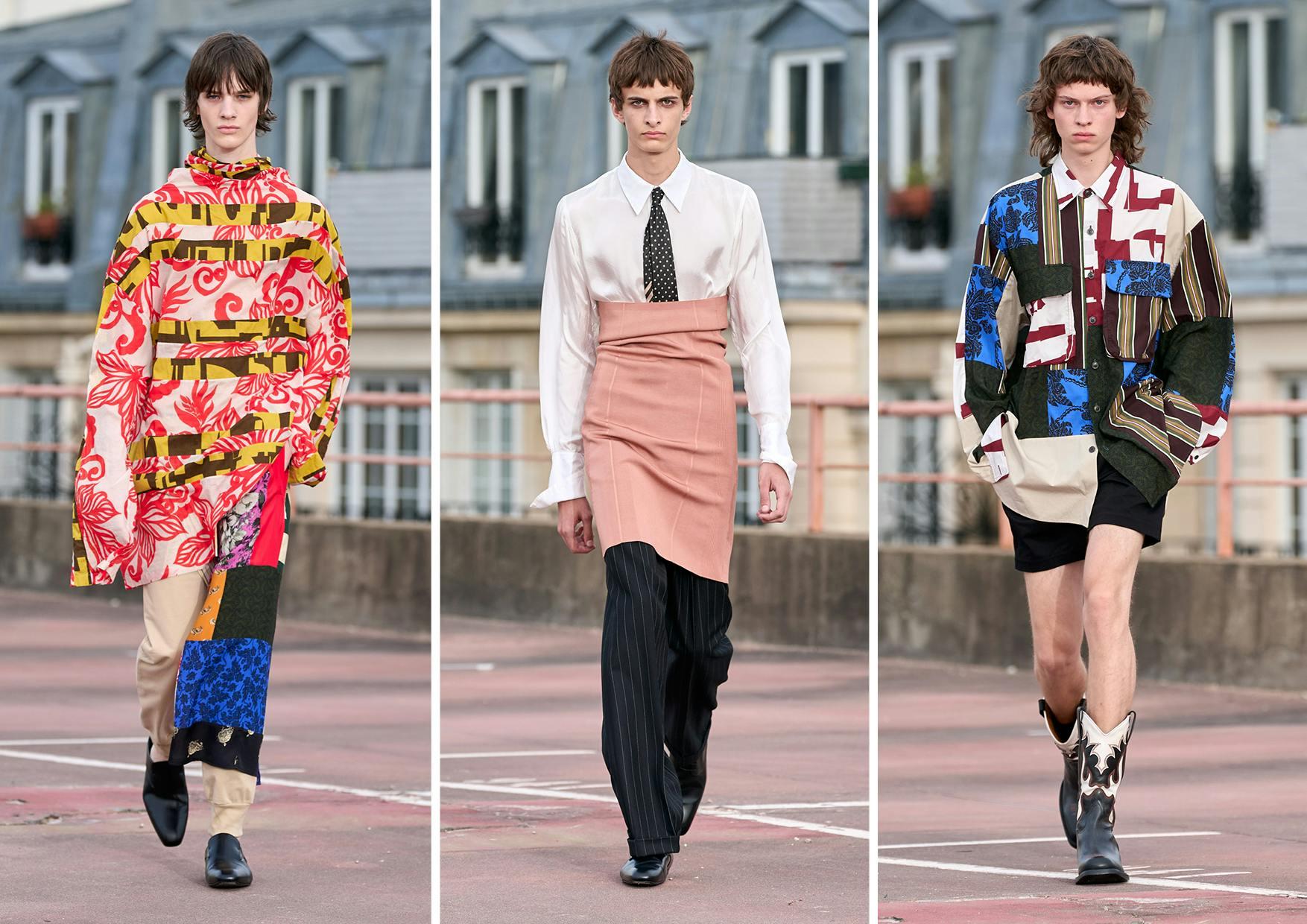 Dries Van Noten la sfilata uomo primavera estate 2023 