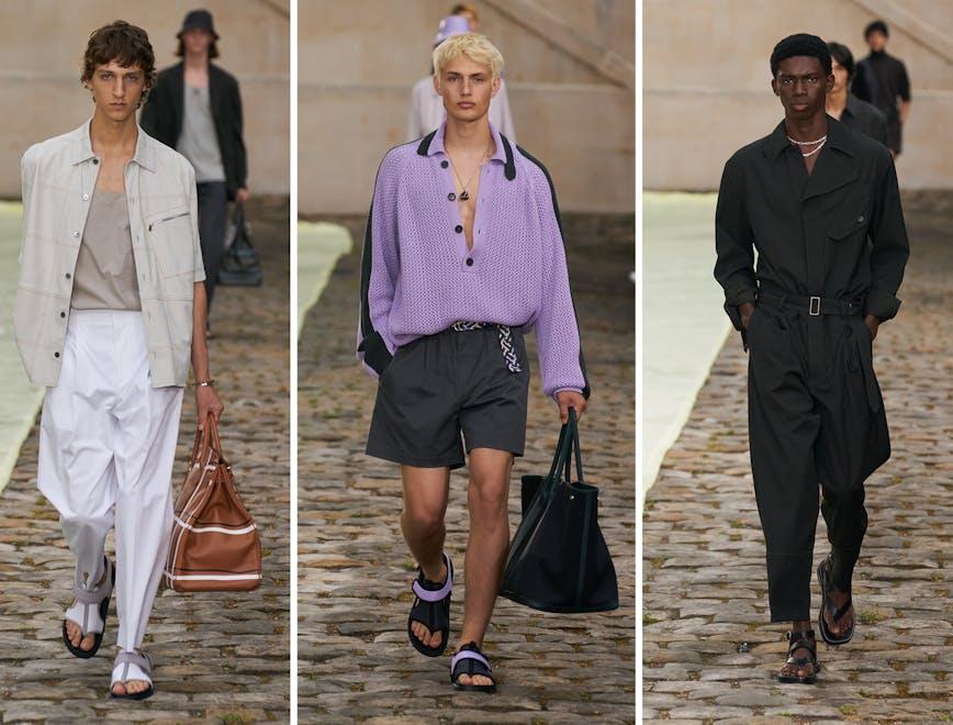 Hermès la sfilata uomo primavera estate 2023 alla Paris Fashion Week