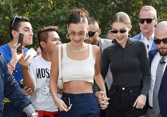 Le top model Bella e Gigi Hadid. 