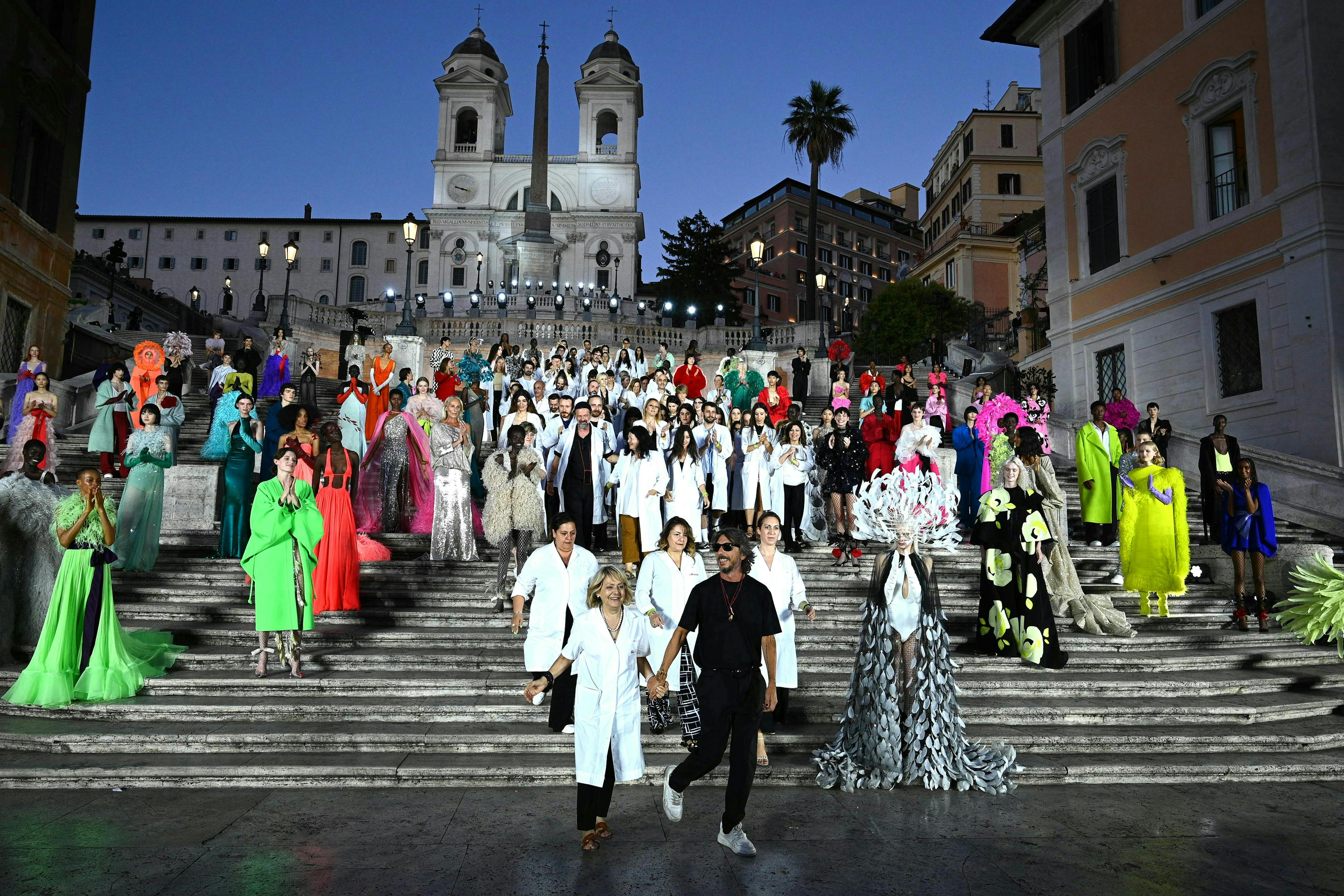 Valentino "The Beginning" la sfilata Haute Couture a Roma