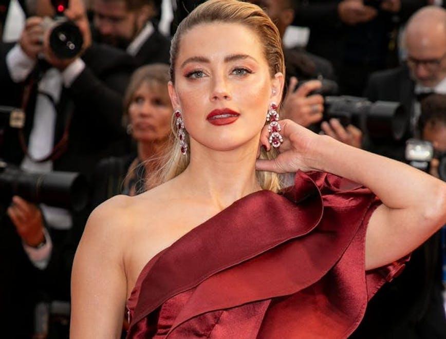 L'attrice Amber Heard. 