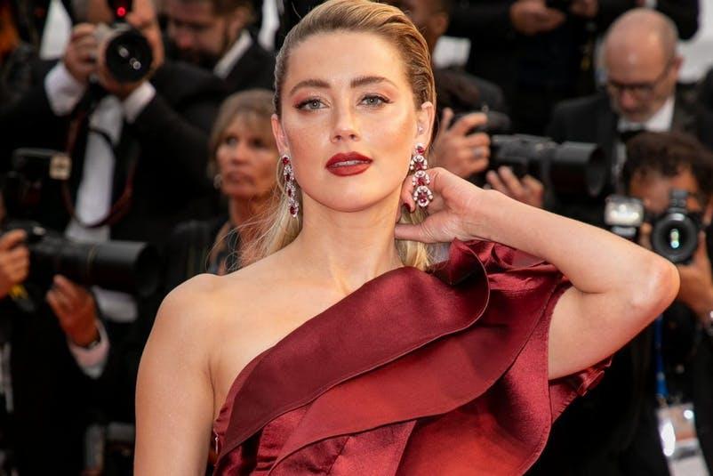 L'attrice Amber Heard. 