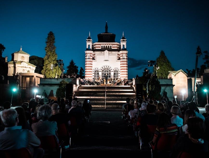 NINNANANNA il concerto al Cimitero Monumentale. Foto Izzo - Prandoni