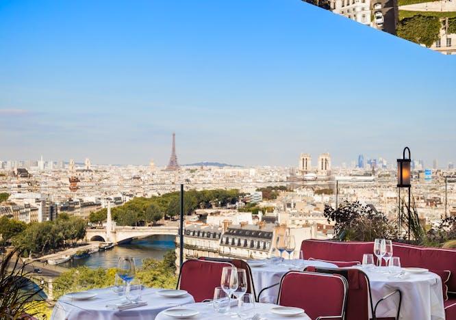 La terrazza del ristorante Bonnie