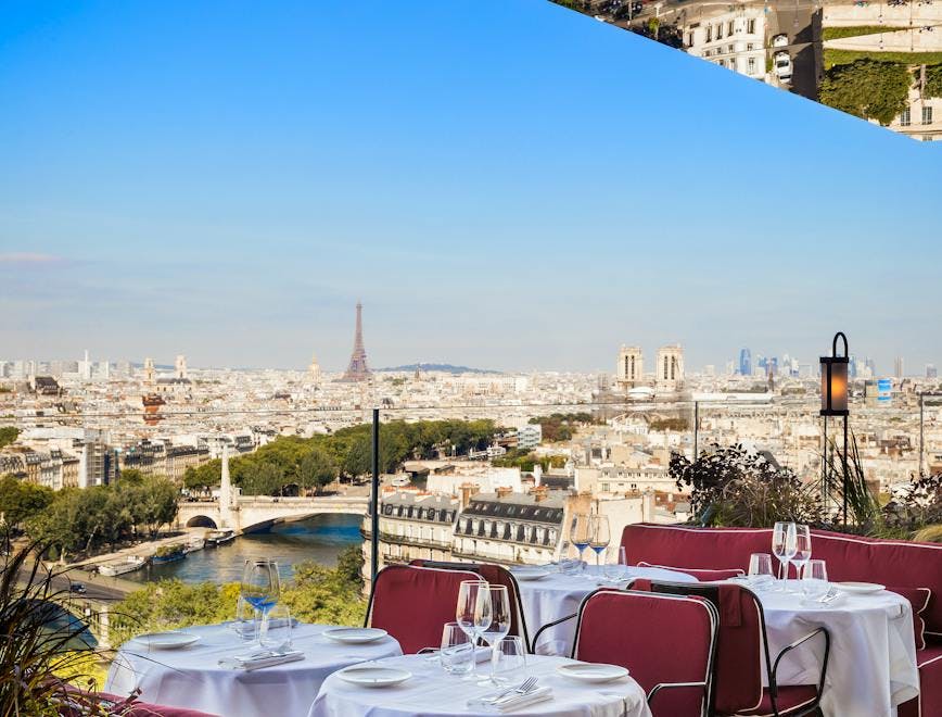 La terrazza del ristorante Bonnie