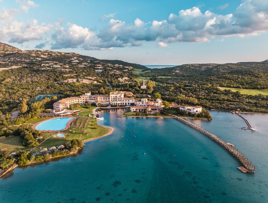 L'Hotel Cala di Volpe nella splendida cornice della Costa Smeralda