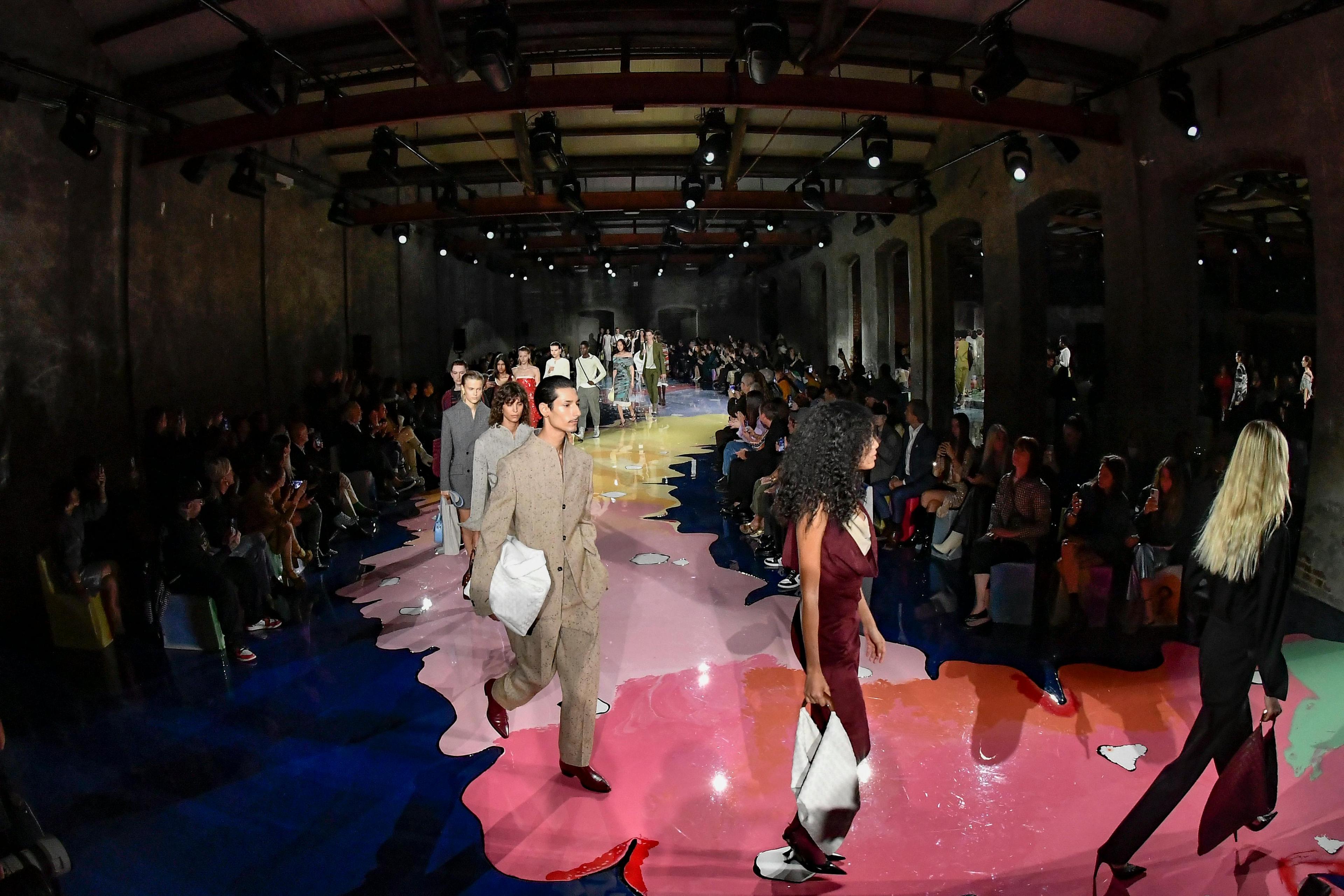 Bottega Veneta la sfilata Primavera Estate 2023 alla Milano Fashion Week