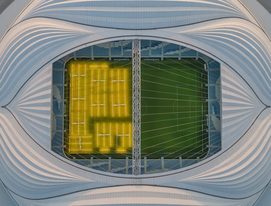 Lo Stadio Al Janoub ad Al Wakrah porta la firma di Zaha Hadid (photo courtesy QatarTourism)