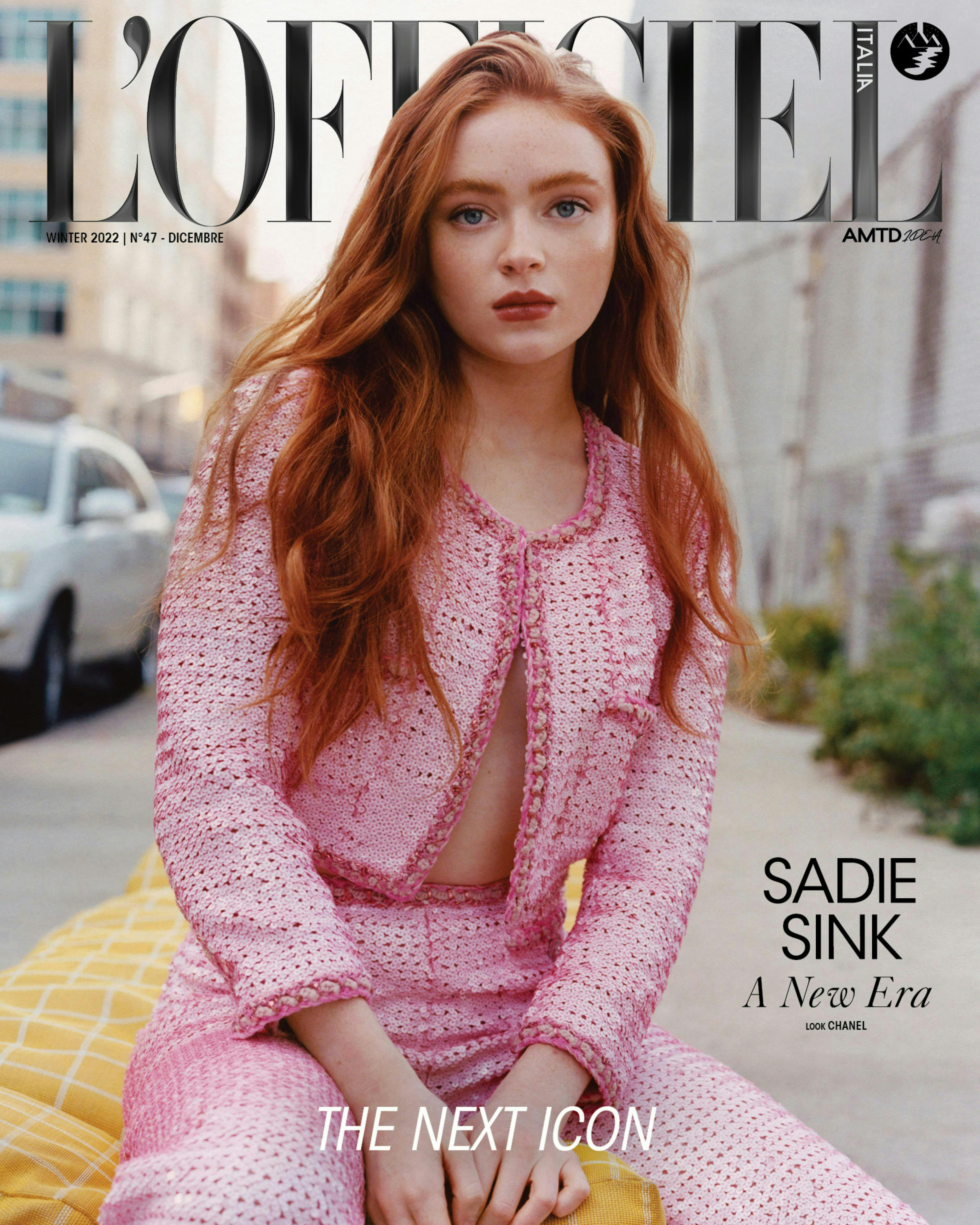 Sadie Sink in total look CHANEL