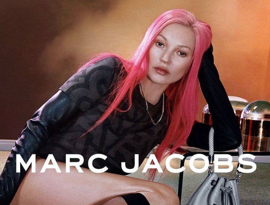 Kate Moss nella nuova campagna di Marc Jacobs.