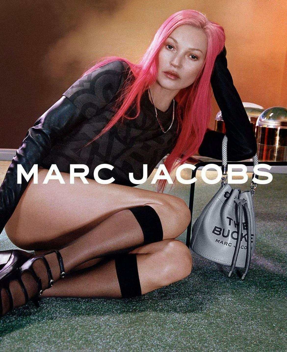 Kate Moss nella nuova campagna di Marc Jacobs.