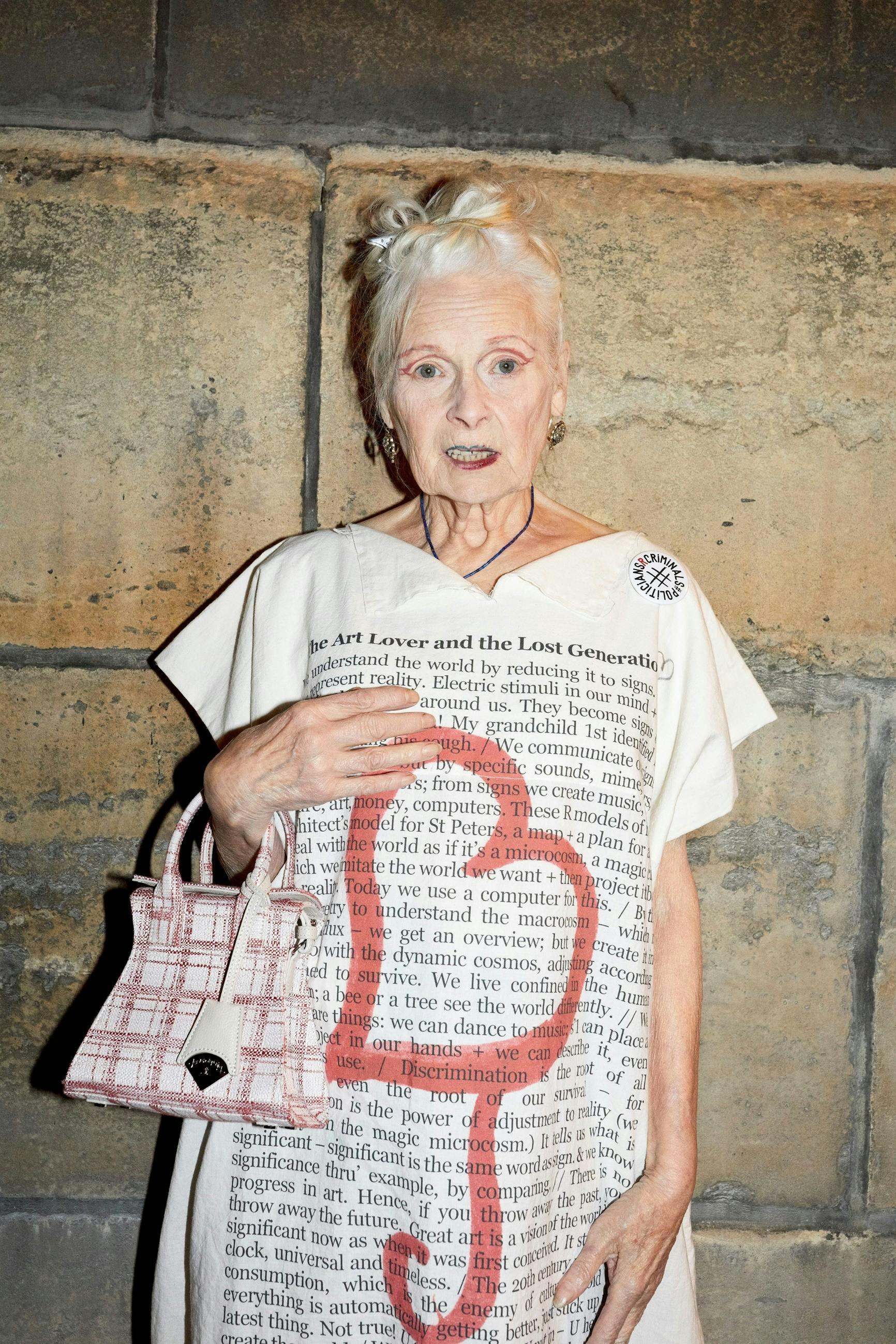 Vivienne Westwood foto di Juergen Teller