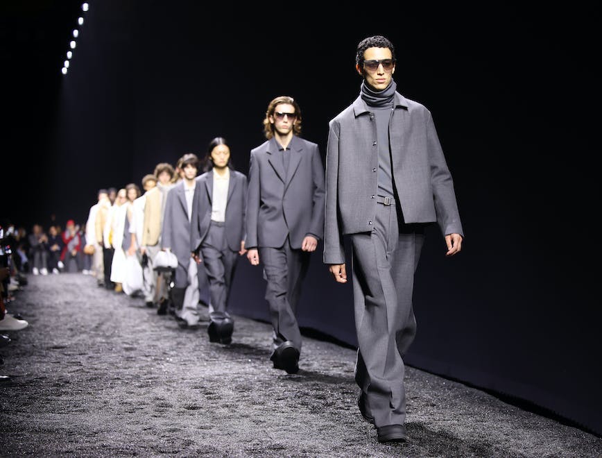 Zegna la sfilata uomo autunno inverno 2023-24 alla Milano Fashion Week