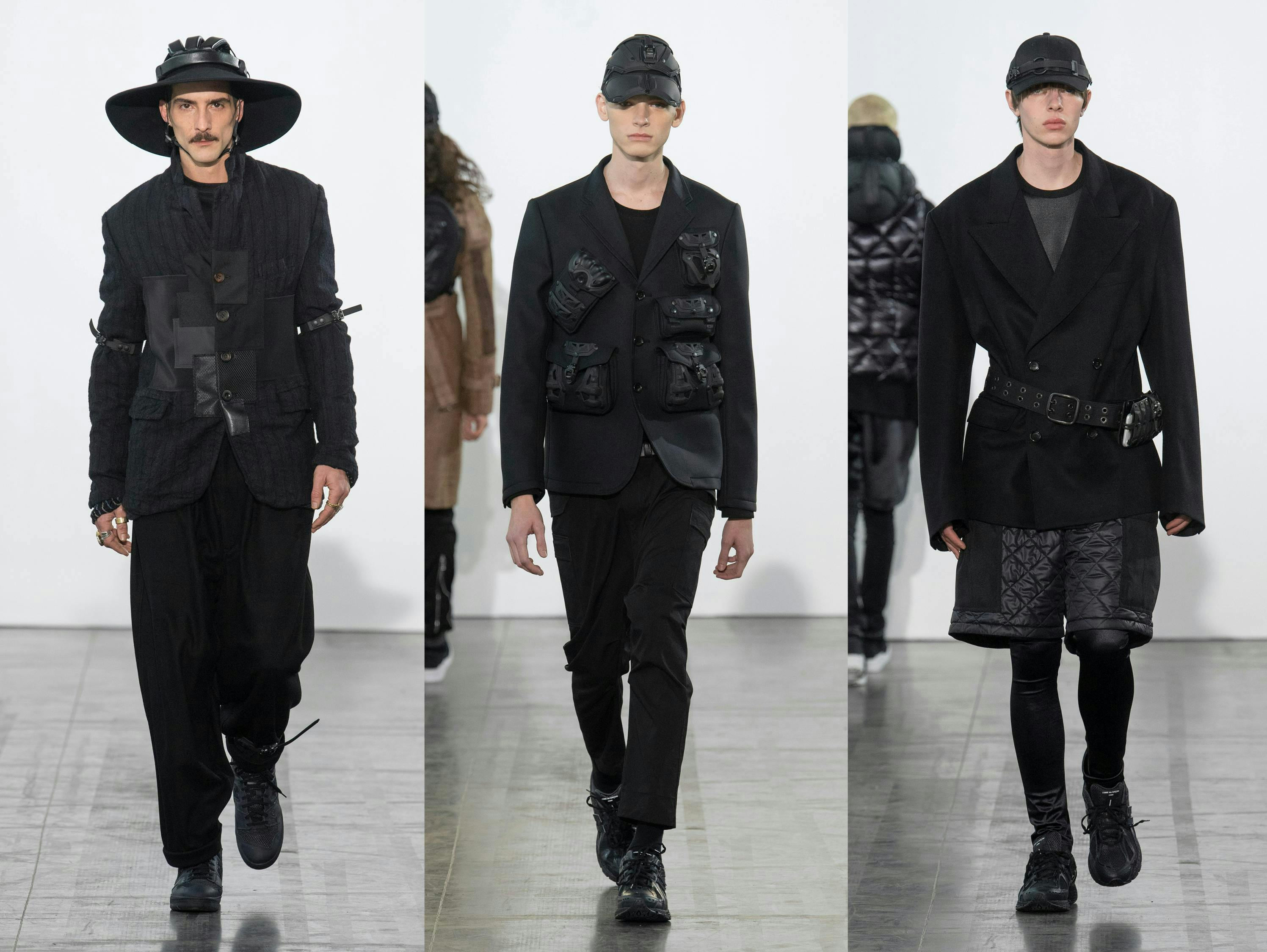 Junya Watanabe la sfilata uomo autunno inverno 2023-24