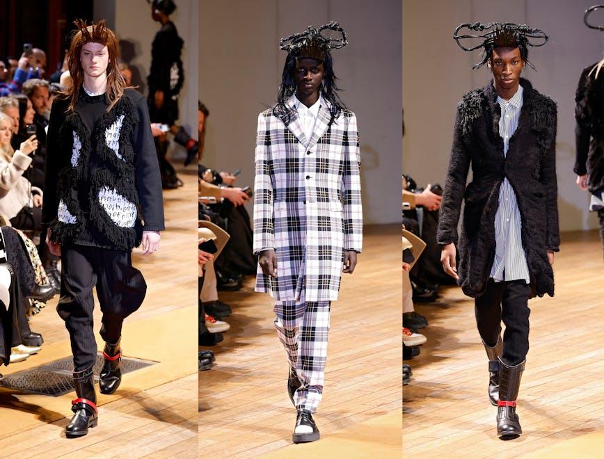 Comme des Garçons Homme Plus la sfilata uomo autunno inverno 2023-24