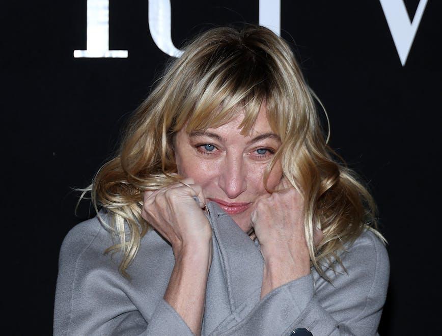 Valeria Bruni Tedeschi alla sfilata Haute Couture di Armani  Privé.