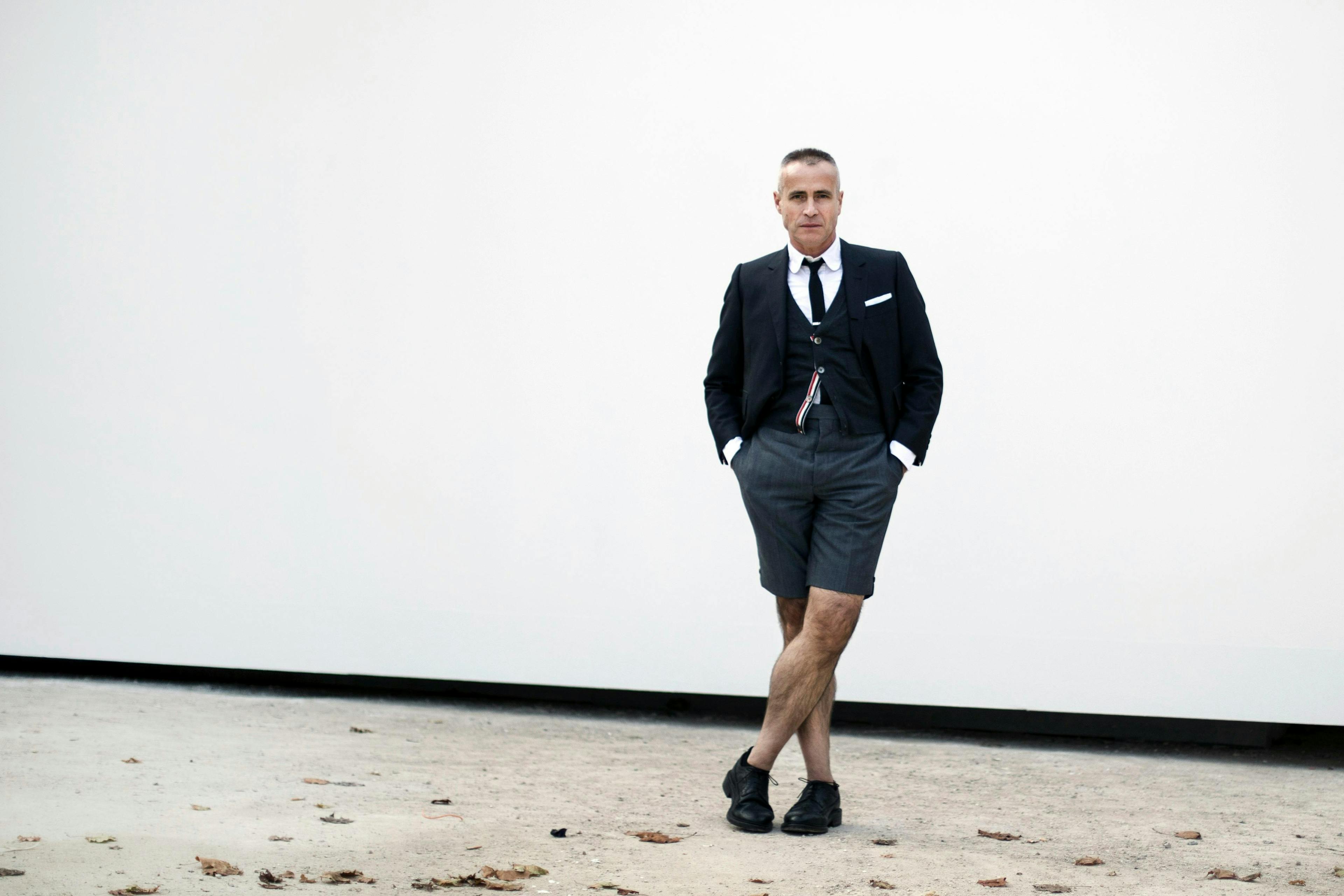 Thom Browne. Photo by Alastair Nicol (Courtesy of Thom Browne)