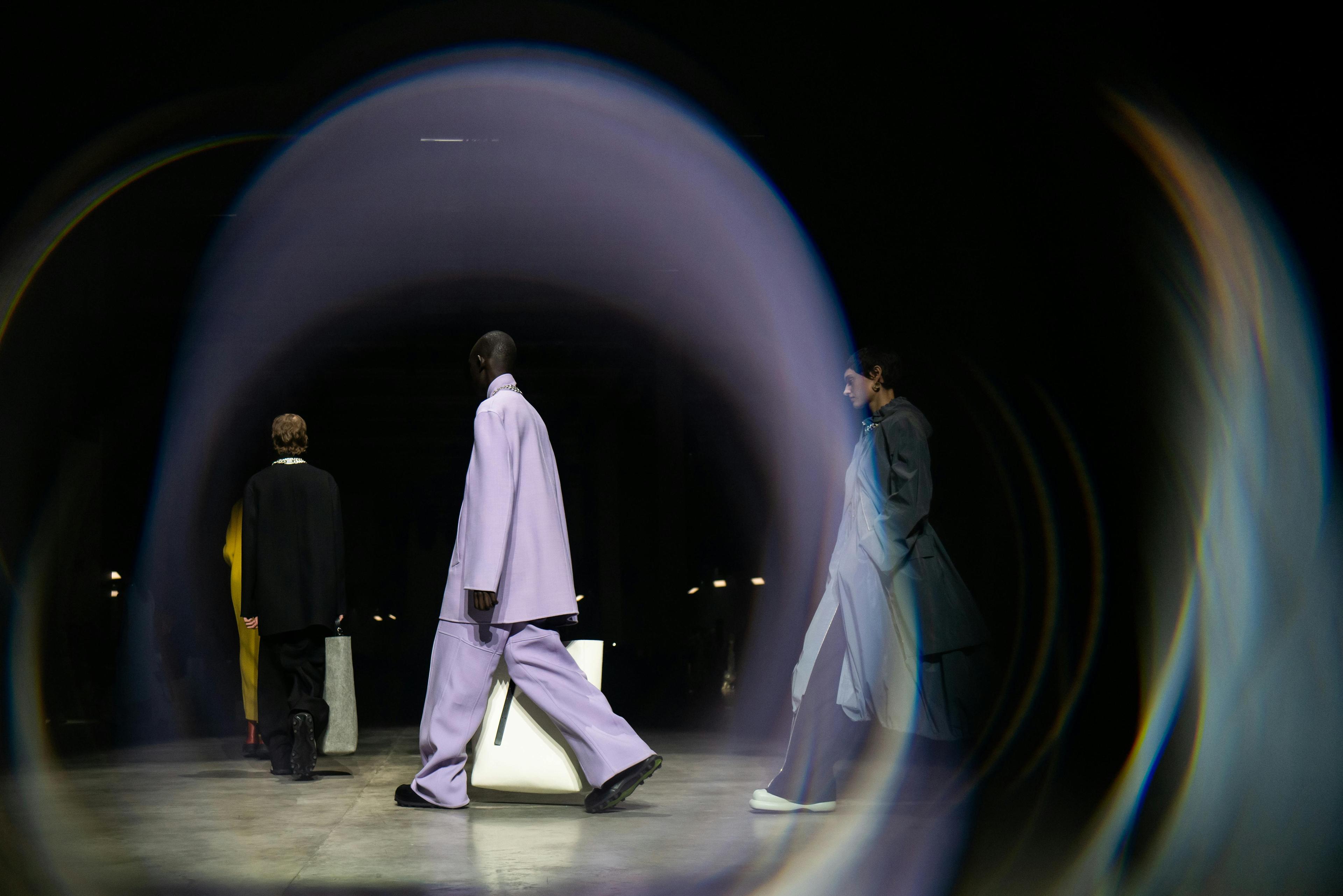 Jil Sander la sfilata autunno inverno 2023-24  (Getty Images)