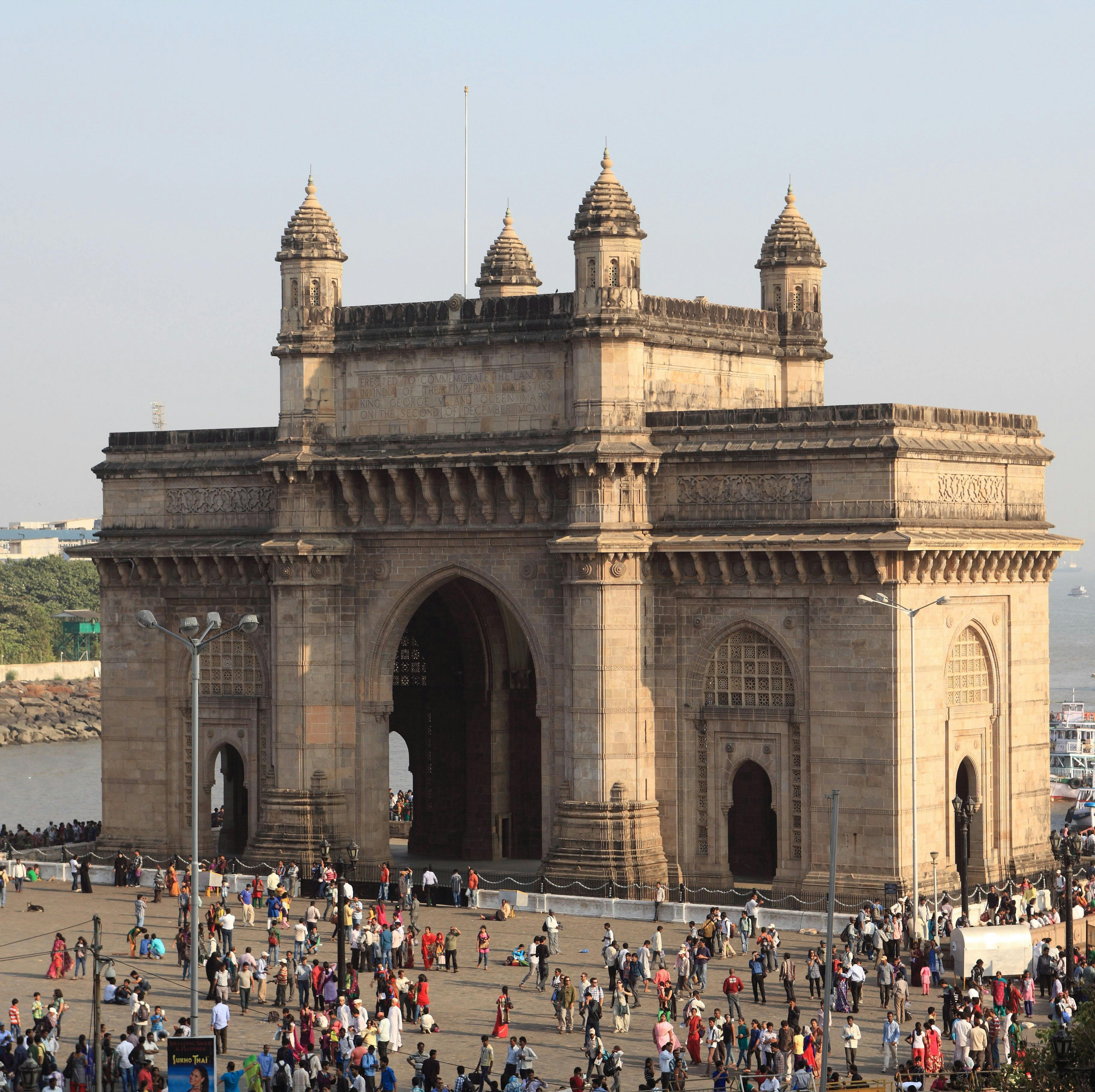 bombay accessories bag handbag person architecture building gateway of india - mumbai landmark