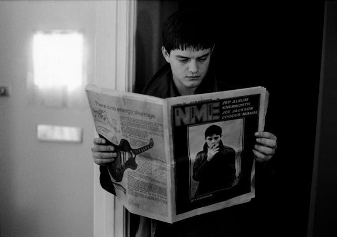 Sam Railey nei panni di Ian Curtis nel film "Control".