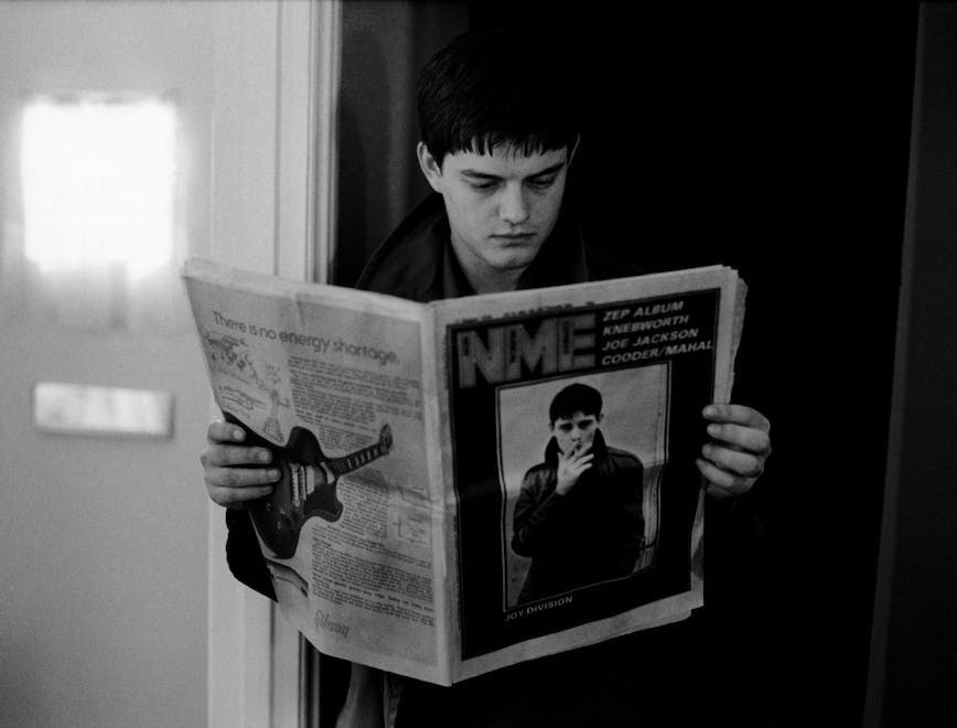 Sam Railey nei panni di Ian Curtis nel film "Control".