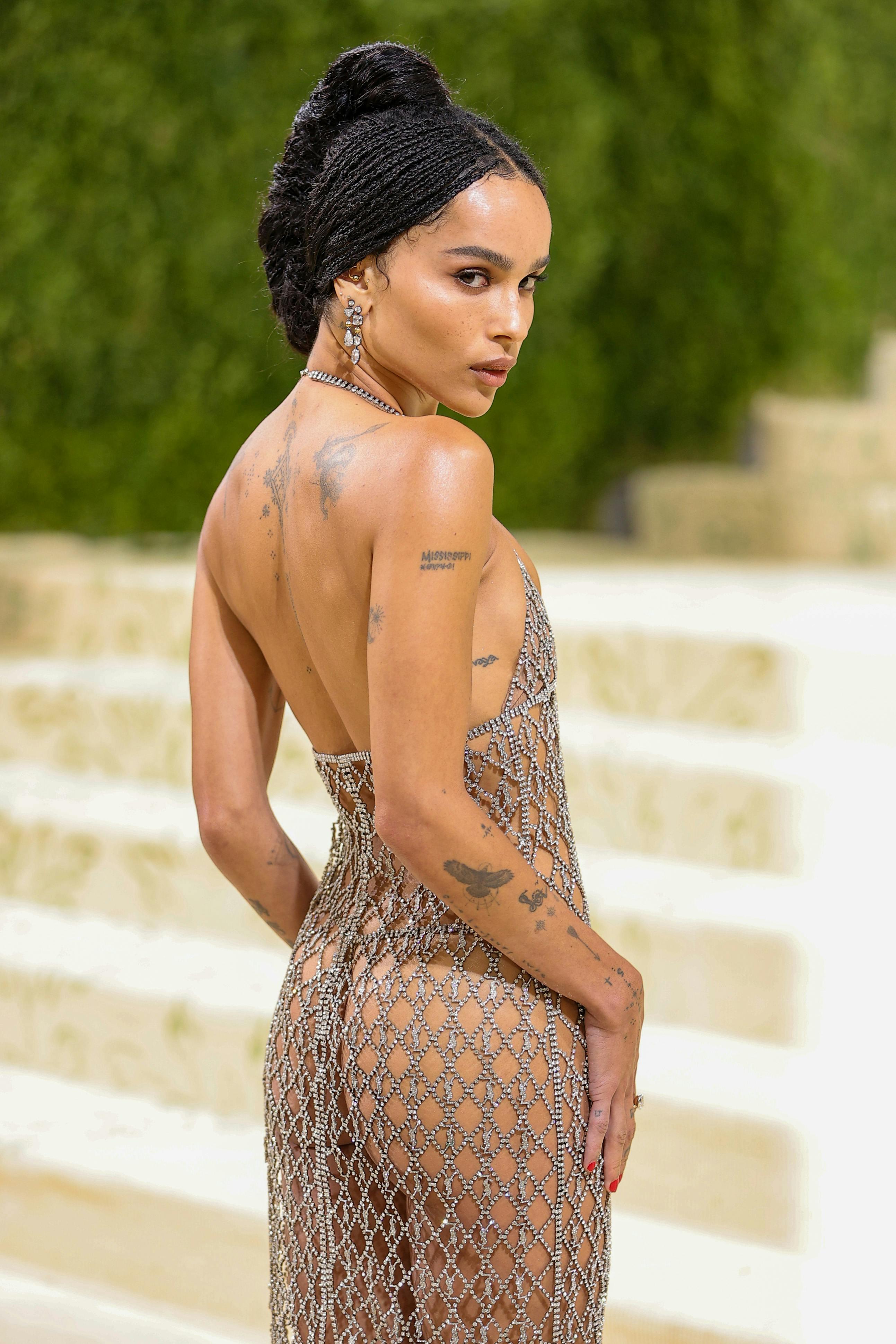 Zoë Kravitz al Met Gala 2021.