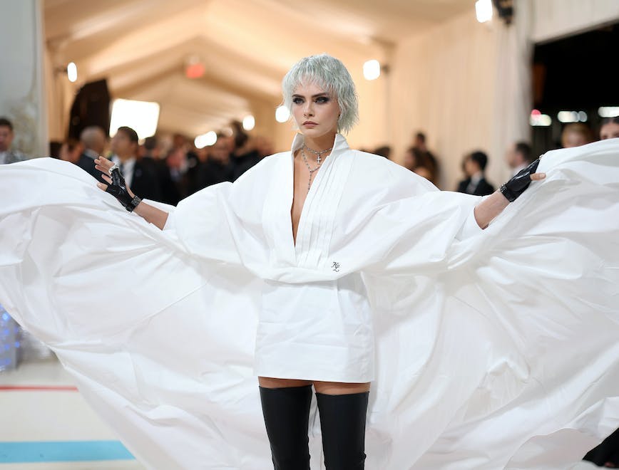 Cara Delevingne al Met Gala 2023 (Getty Images)