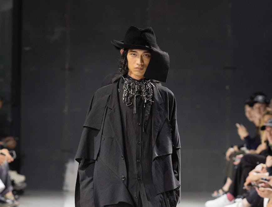 Yohji Yamamoto POUR HOMME SS24 (Courtesy of Yohji Yamamoto - ph Photo by Monica Feudi)