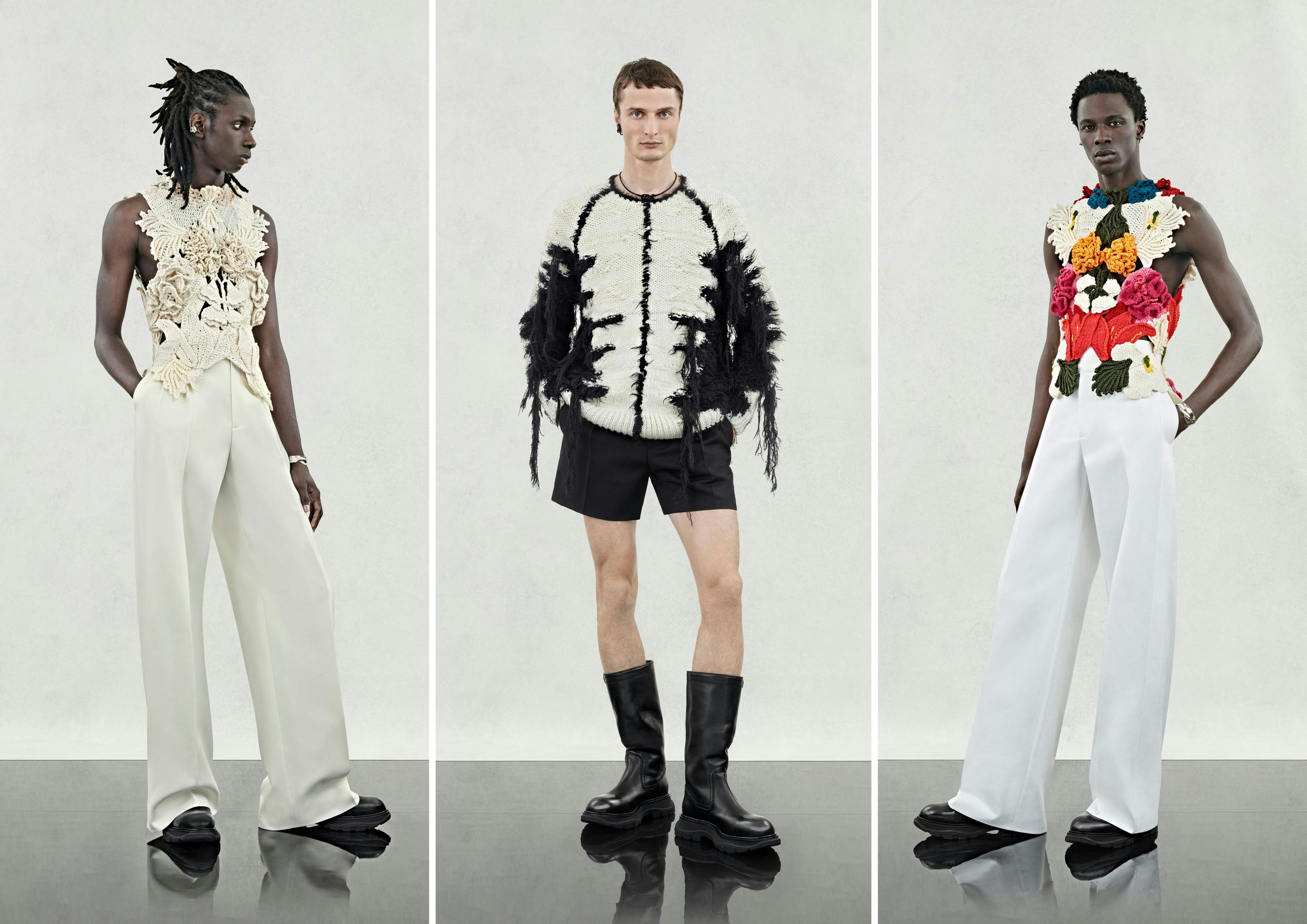 Alexander McQueen la collezione uomo primavera estate 2024