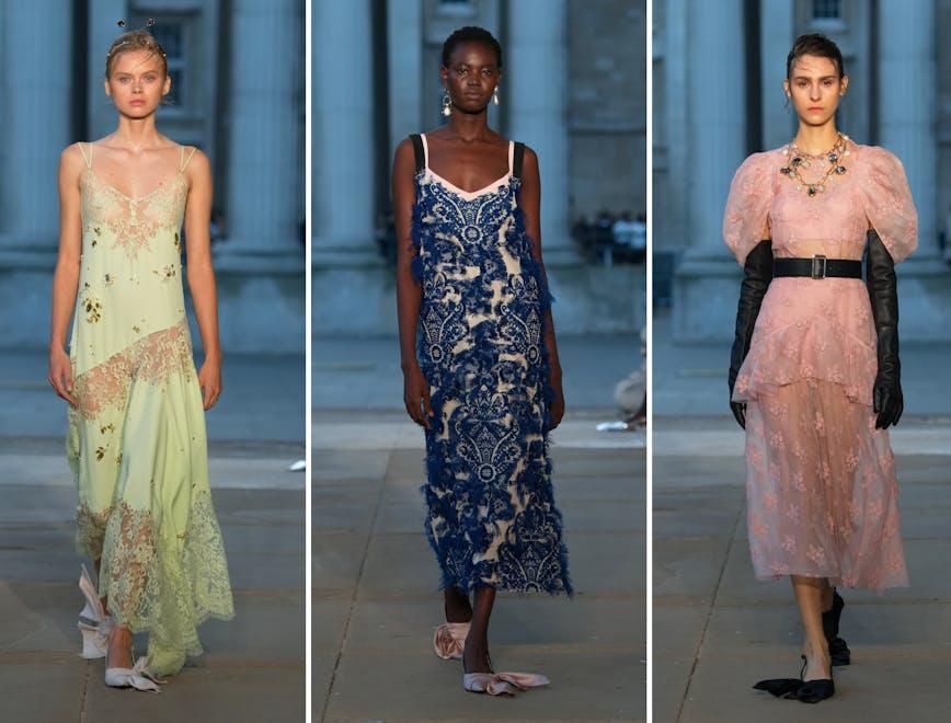 Erdem la sfilata primavera estate 2024 alla London Fashion Week