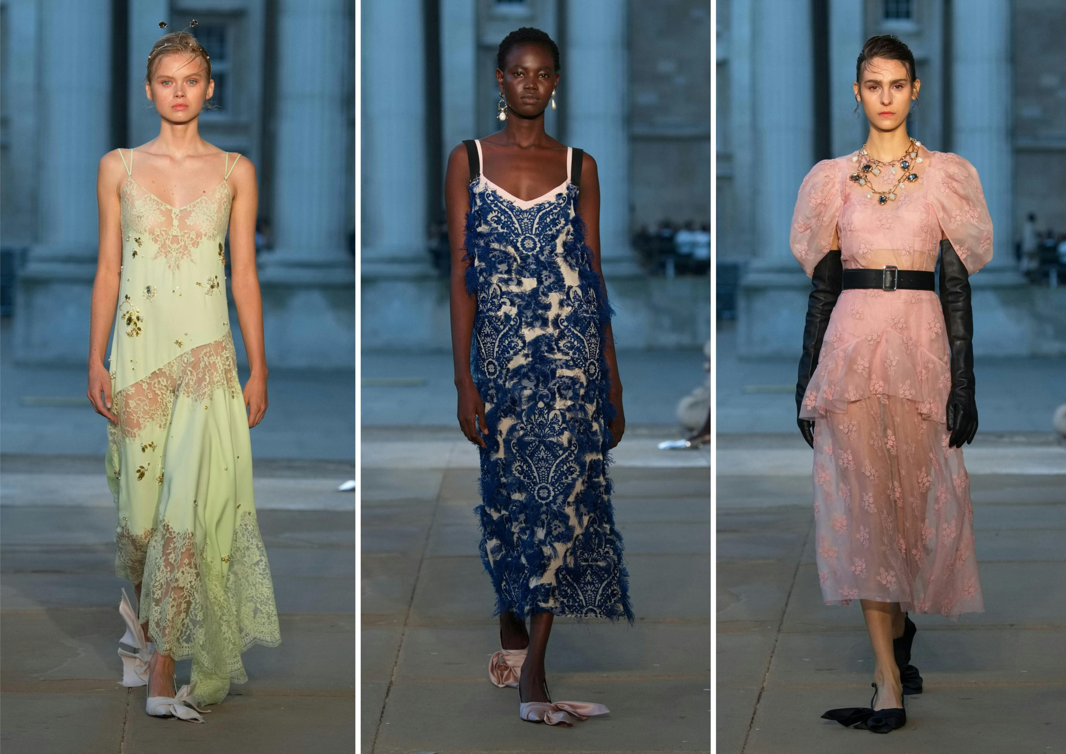 Erdem la sfilata primavera estate 2024 alla London Fashion Week