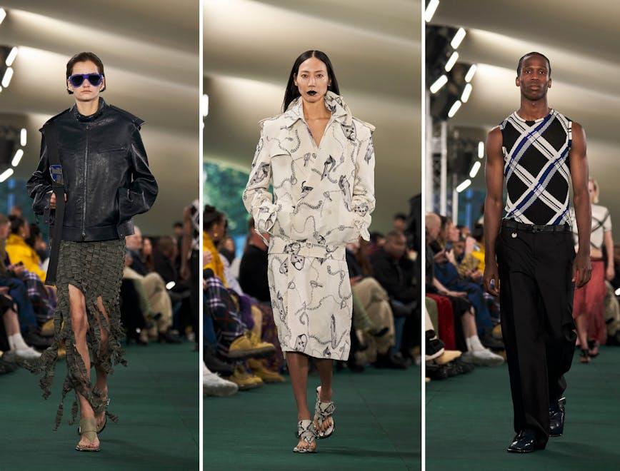 Burberry la sfilata primavera estate 2024 alla London Fashion Week