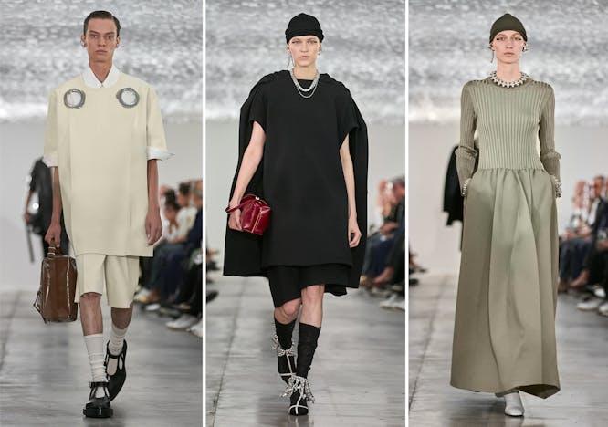 Jil Sander la sfilata donna e uomo primavera estate 2024 alla Milano Fashion Week