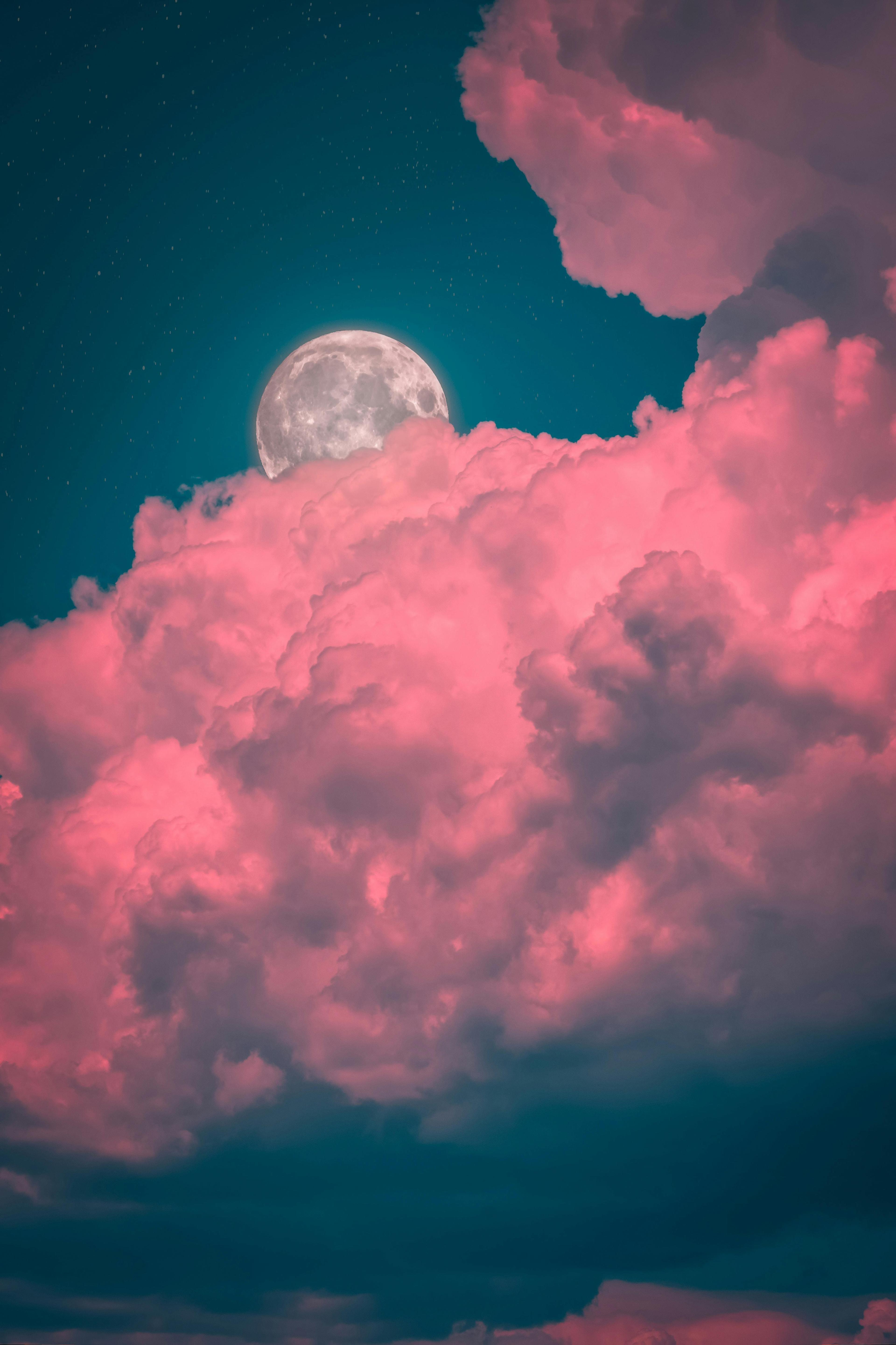 nature outdoors sky night cloud cumulus weather astronomy moon