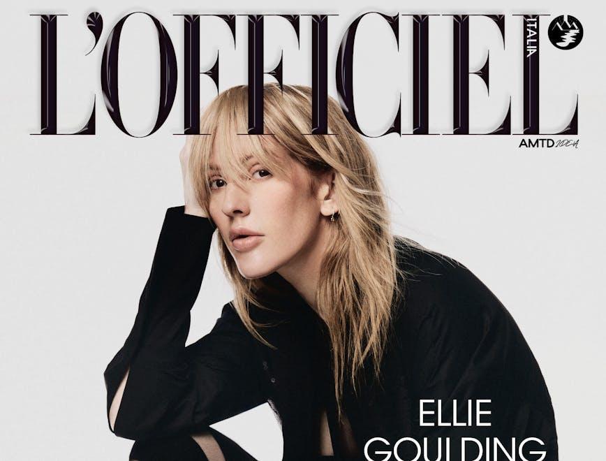 Ellie Goulding in Genny sulla cover de L'OFFICIEL Italia