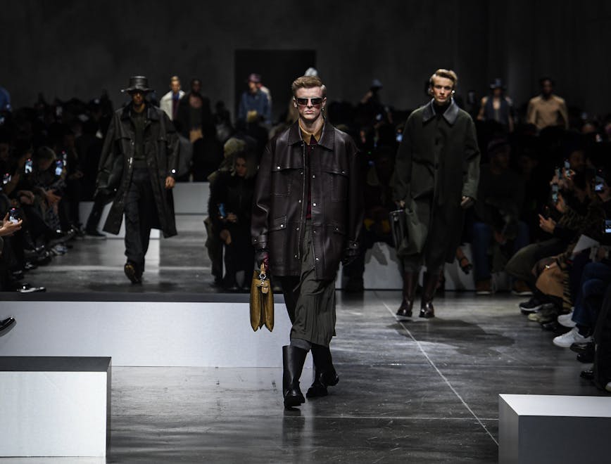 Fendi la sfilata uomo autunno inverno 2024-25 alla Milano Fashion Week