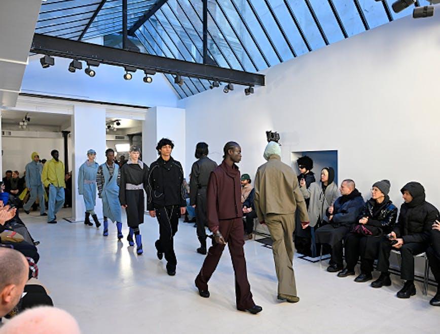 La sfilata uomo autunno inverno 2024-25 di Kiko Kostadinov alla Paris Fashion Week