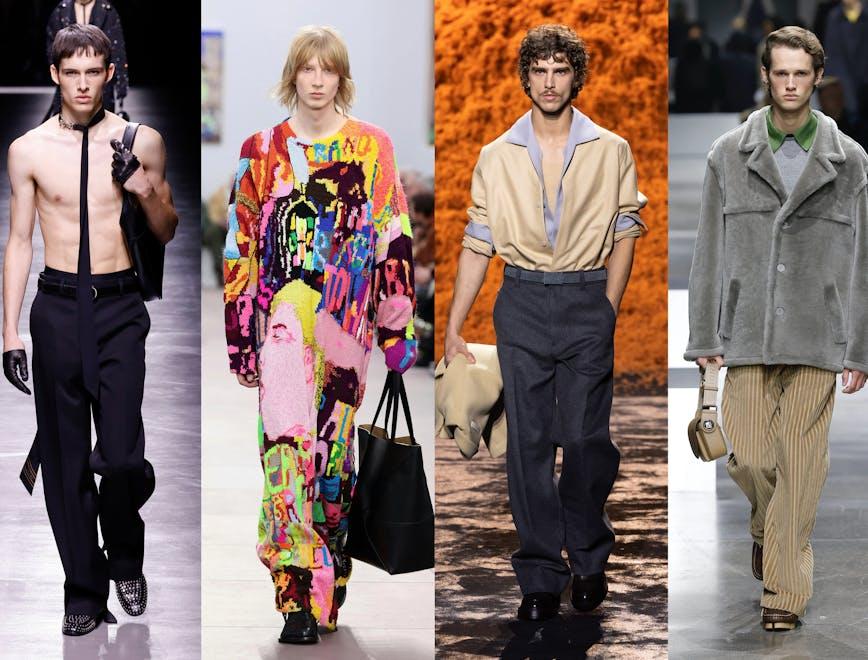 Le 10 tendenze moda uomo dalle sfilate autunno inverno 2024-25