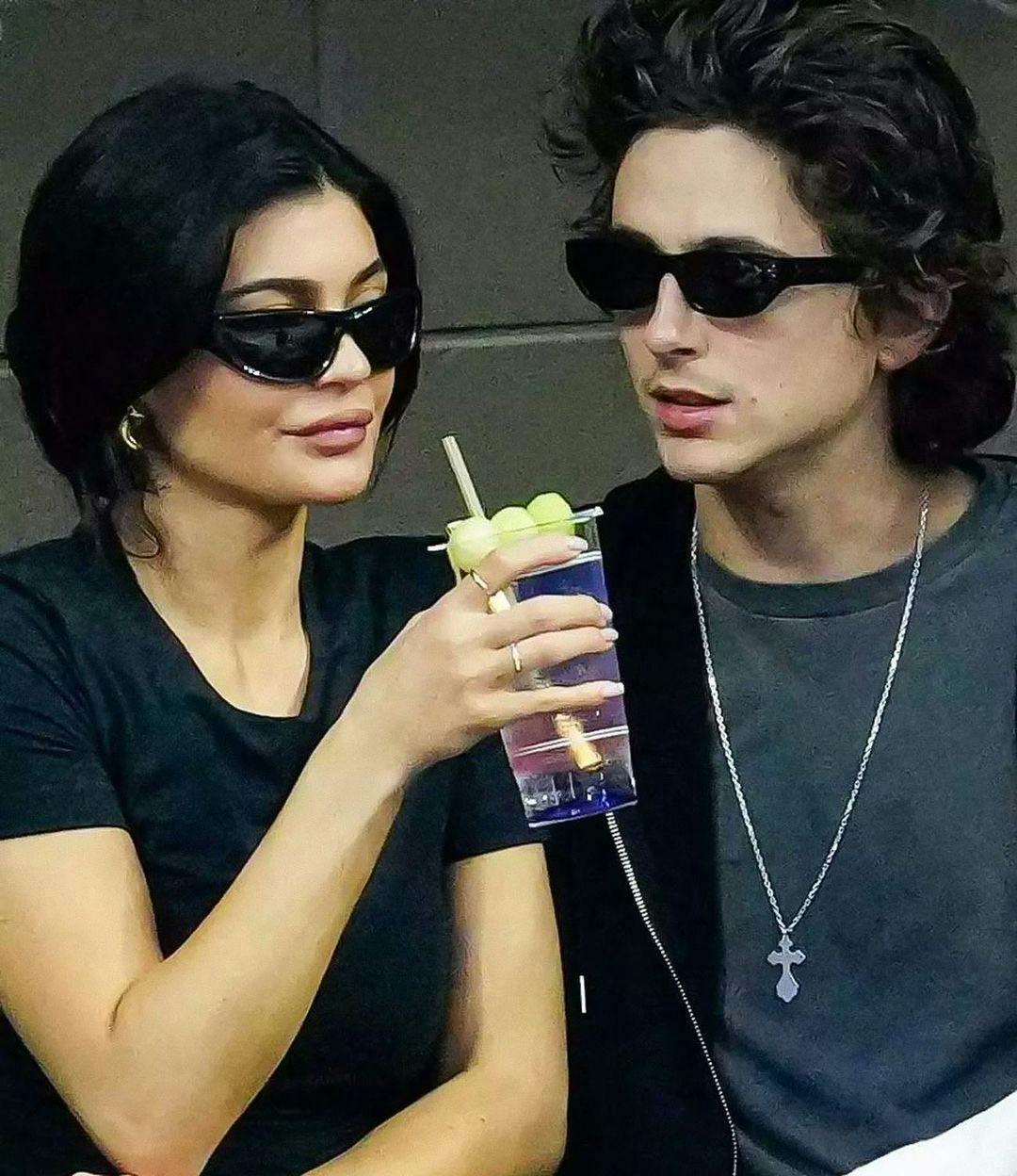 Kylie Jenner e Timothée Chalamet