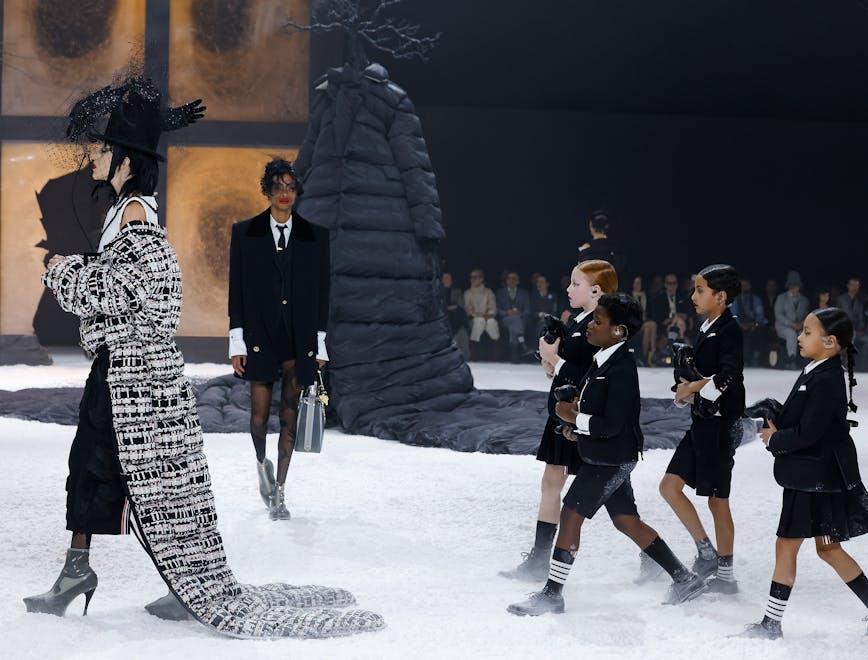 Thom Browne la sfilata autunno inverno 2024-25 (Getty Images)