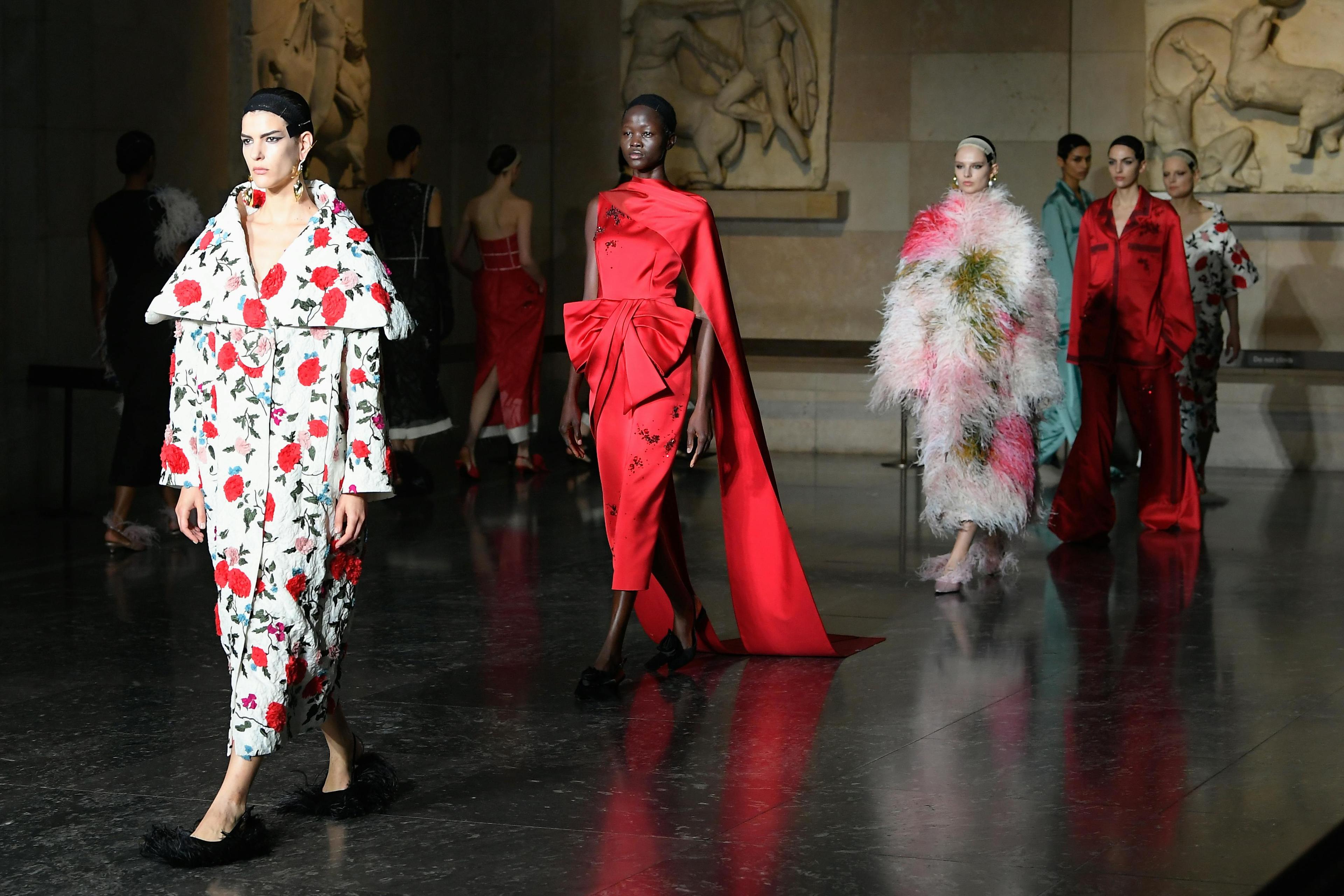 Erdem la sfilata autunno inverno 2024-25 (Courtesy of Erdem)