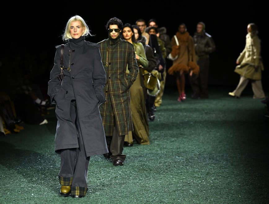 Burberry la sfilata donna e uomo autunno inverno 2024-25 alla London Fashion Week (Getty Images)