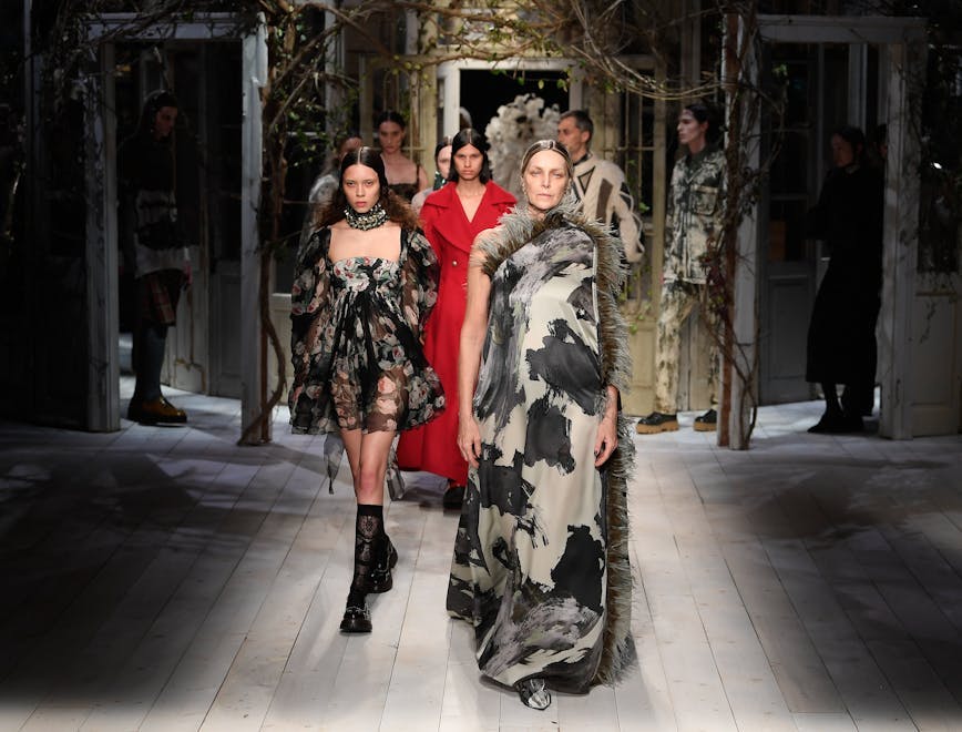 pmcarc rtw fall 2024 mfw antonio marras runway topics bestof topix milan dress fashion formal wear evening dress adult female person woman gown shoe