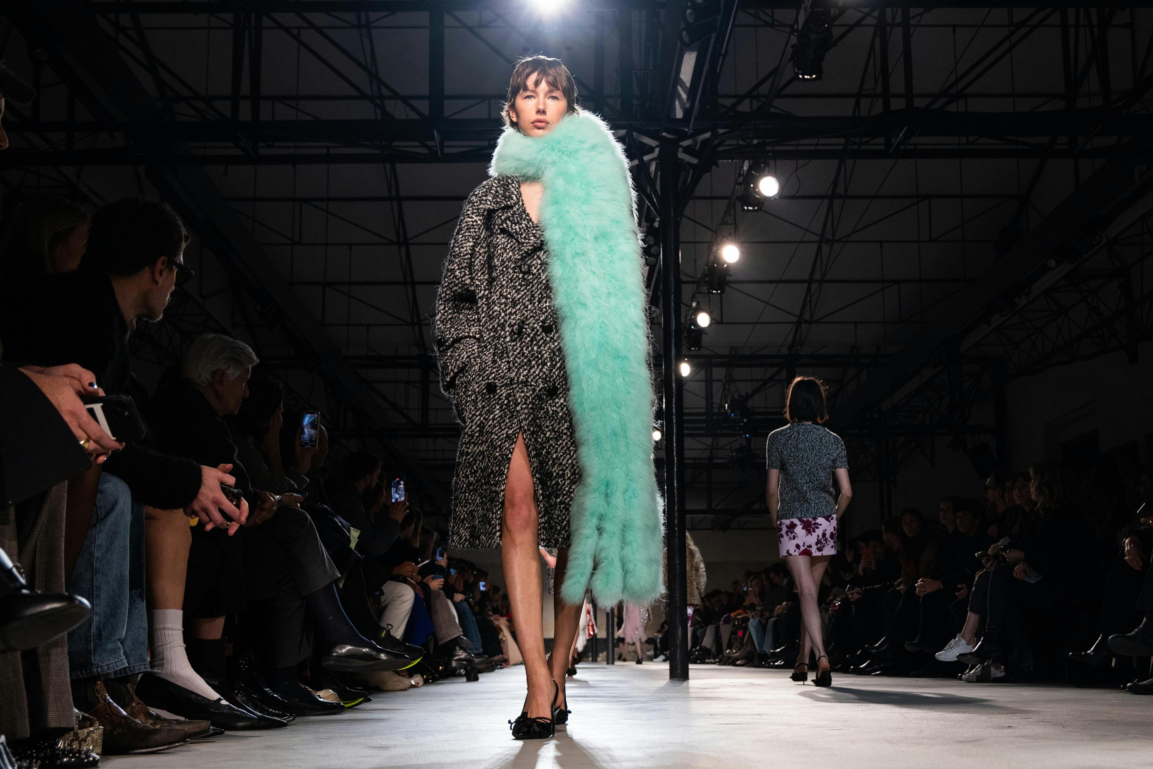 N°21 la sfialta donna autunno inverno 2024-25 alla Milano Fashion Week (Getty Images)