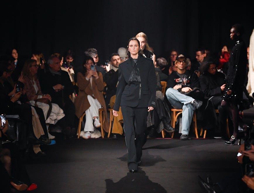 MSGM la sfilata donna autunno inverno 2024-25 (Getty Images)